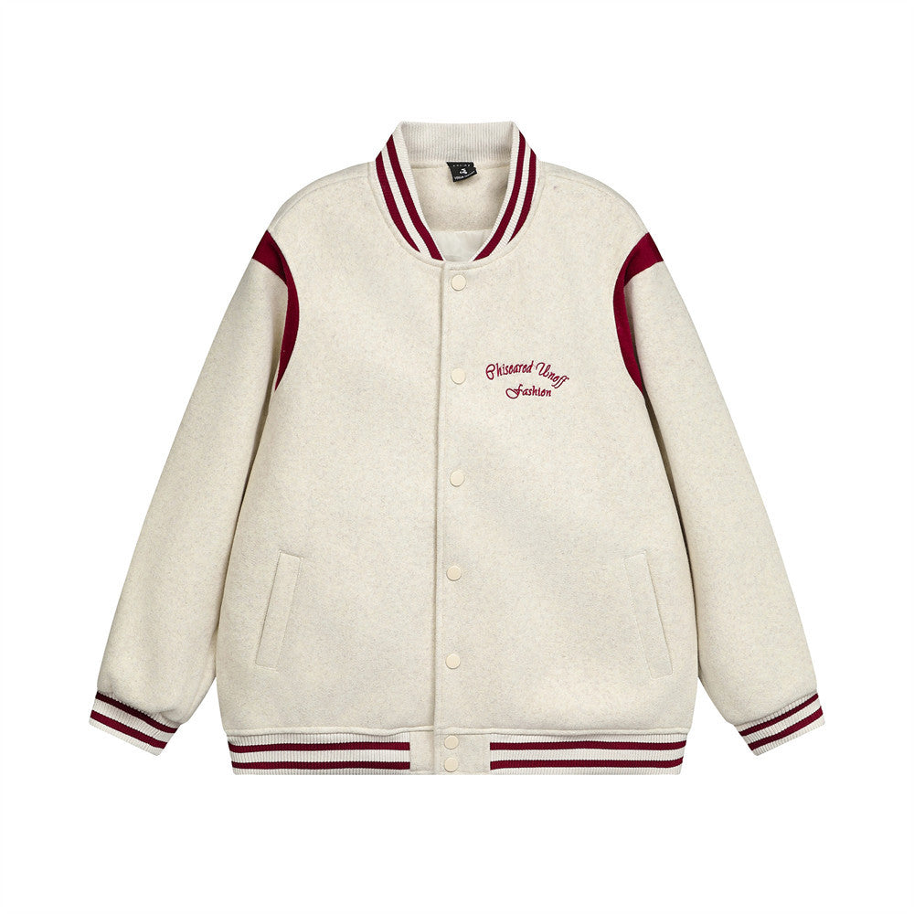 Veste Baseball Color Block — Style Urbain