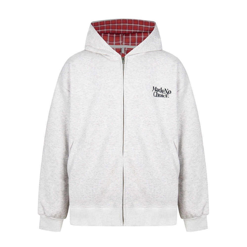Veste à Capuche Oversize — Imprimé Lettres & Style Street