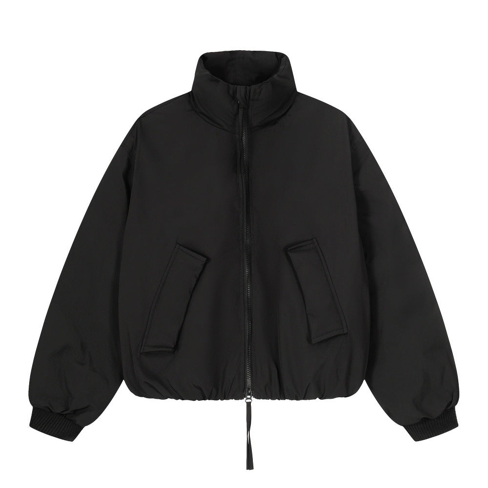 Veste Polaire Col Montant — Coupe Ample & Style Street Hiver