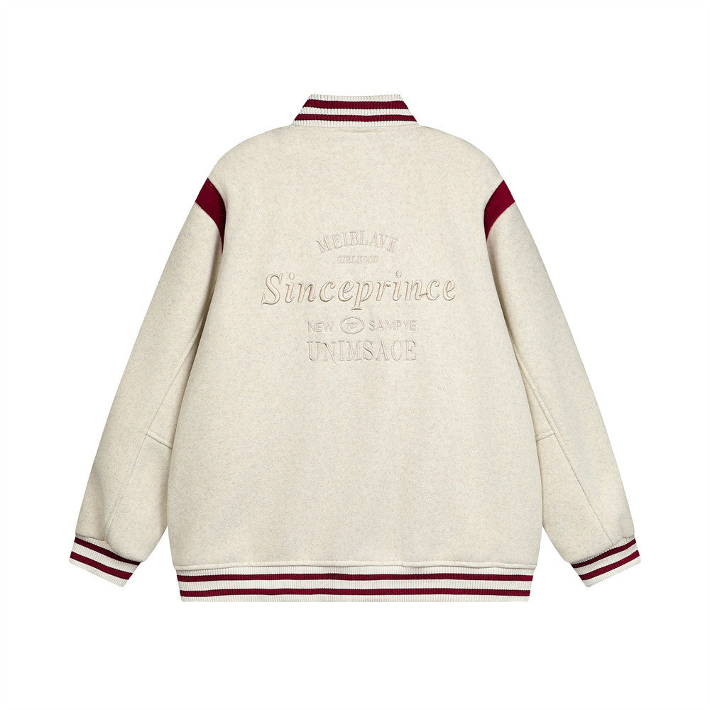 Veste Baseball Color Block — Style Urbain