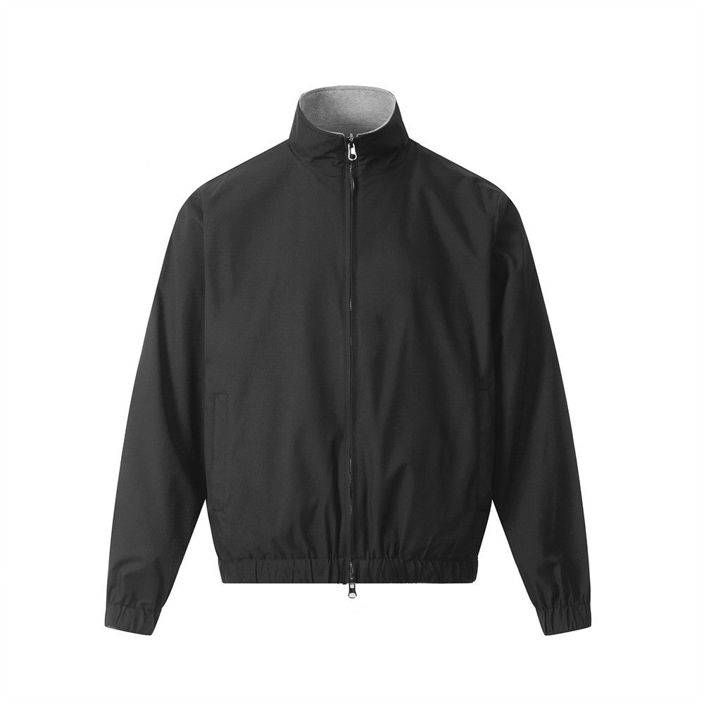 Veste Réversible Col Montant — 2 Looks en 1 pour Homme