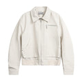 Workwear PU leather jacket