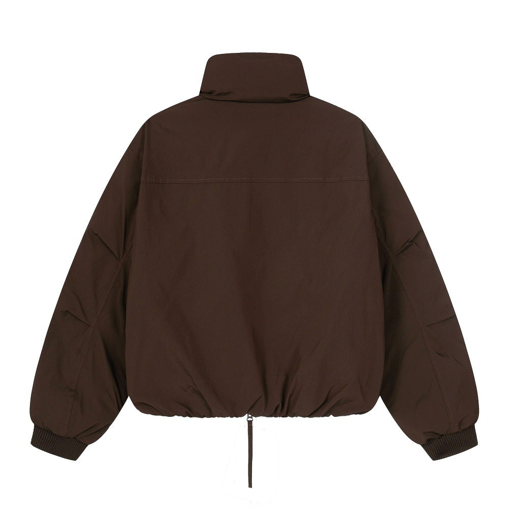 Veste Polaire Col Montant — Coupe Ample & Style Street Hiver