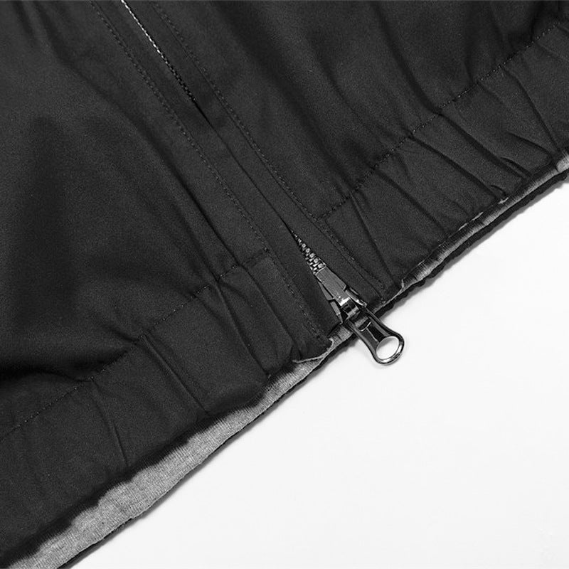 Veste Réversible Col Montant — 2 Looks en 1 pour Homme