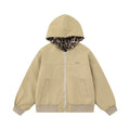 Veste à Capuche Réversible — Imprimé Léopard & Style Street Hiver