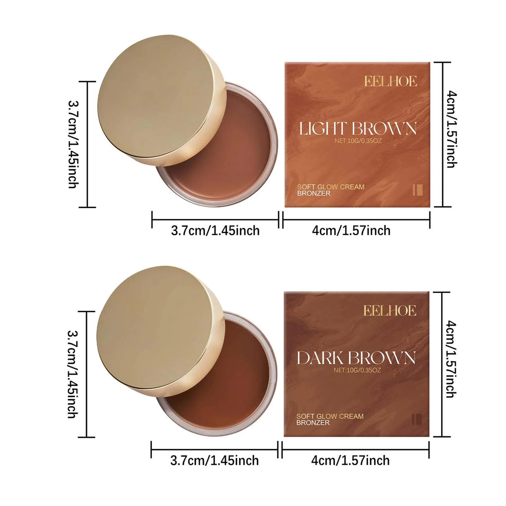 Crème autobronzante & bronzer corps – Hâle naturel sans soleil, Hydratante & Longue durée