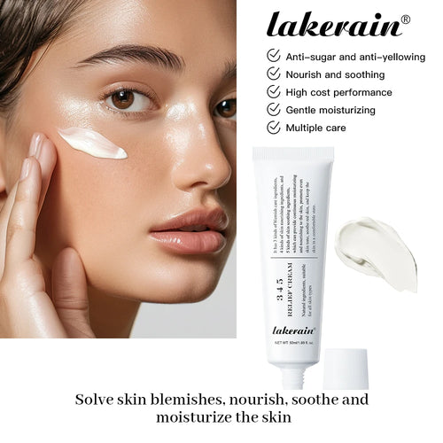 Crème Apaisante 345 – Hydratant Visage Quotidien & Soin Anti-Taches | Tous Types de Peau