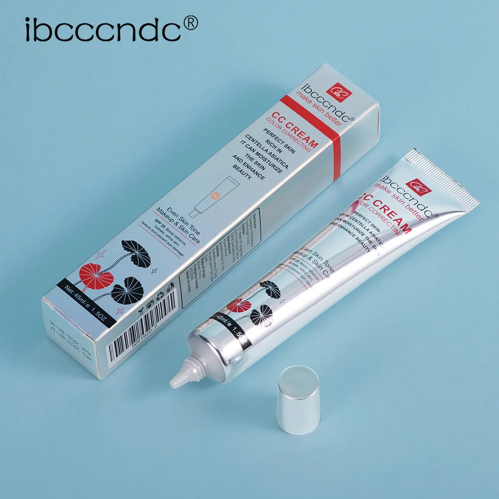 CC Cream au Centella Asiatica 45ml – Correctrice, Couvrante & Hydratante | Fond de Teint Naturel pour Tous Types de Peau