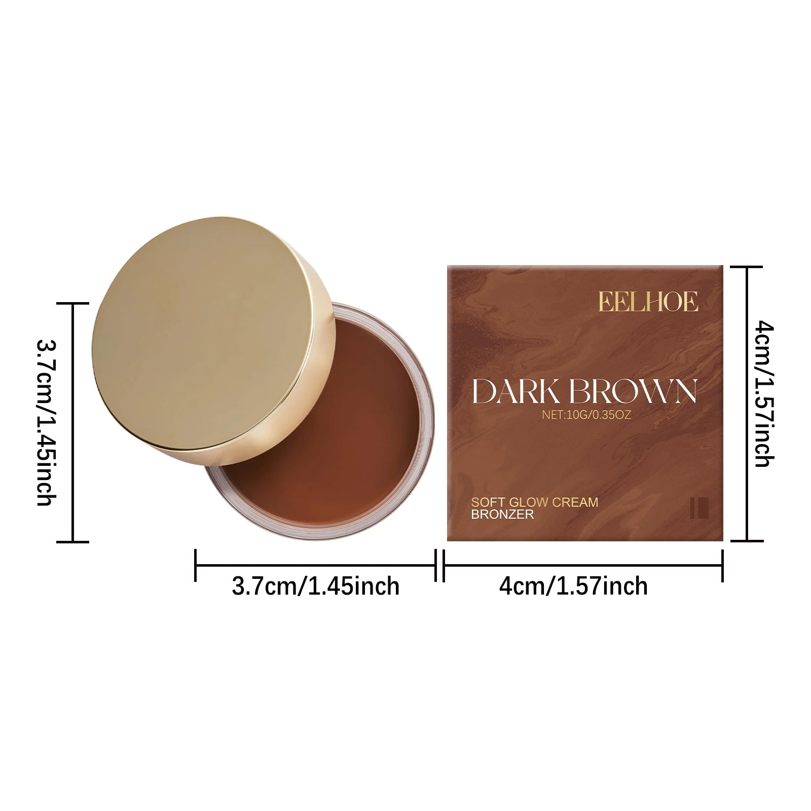 Crème autobronzante & bronzer corps – Hâle naturel sans soleil, Hydratante & Longue durée