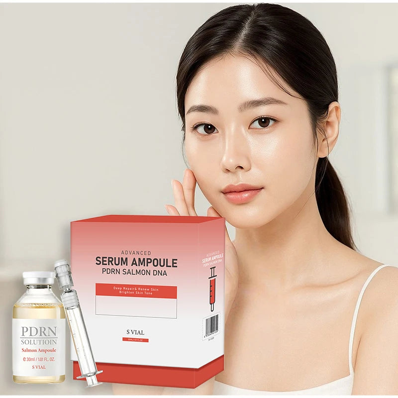 Serum Ampoule PDRN ADN de Saumon - Soin Visage Anti-Age & Reparateur