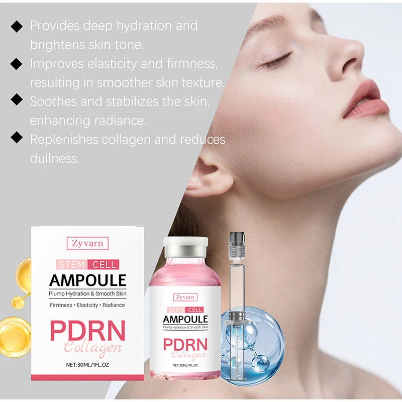 Serum Ampoule PDRN ADN de Saumon - Soin Visage Anti-Age & Reparateur
