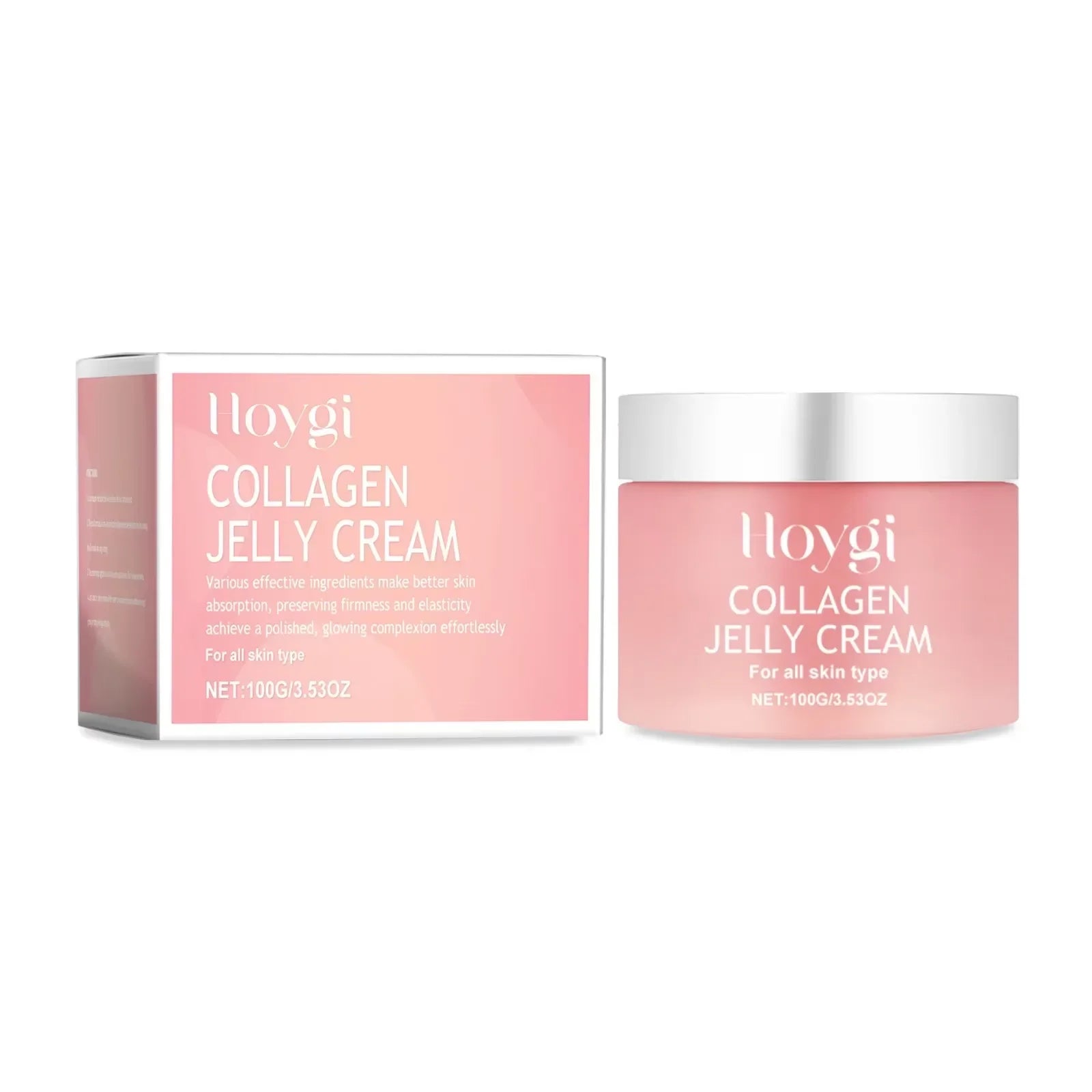 Crème Jelly Collagène & Niacinamide 100ml – Anti-Âge, Raffermissante & Hydratante | Gel Visage Unisexe