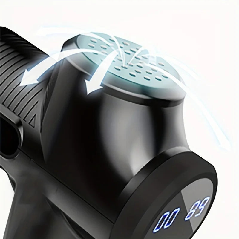 Pistolet de massage fascia 30 vitesses – Relaxation musculaire profonde, Silencieux & Rechargeable USB-C