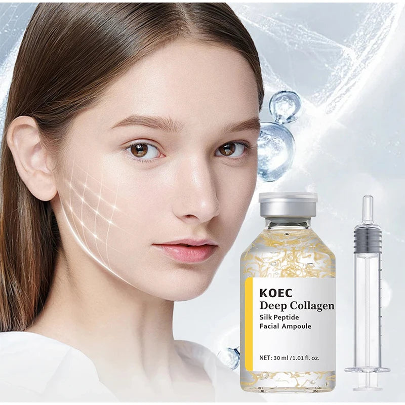 Serum Ampoule PDRN ADN de Saumon - Soin Visage Anti-Age & Reparateur