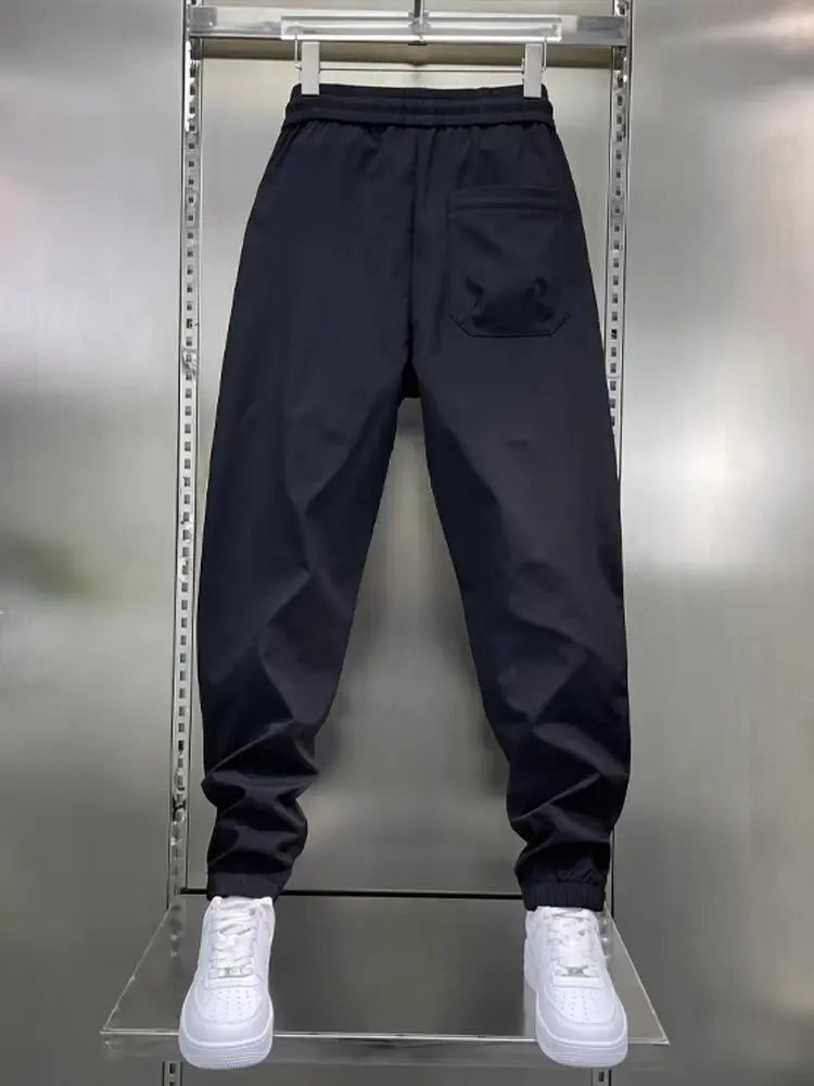 New Men's Joggers Sweatpants Summer Casual Cargo Pants Workout Running Gym Fitness Colorblock Sport trousers Men Clothing