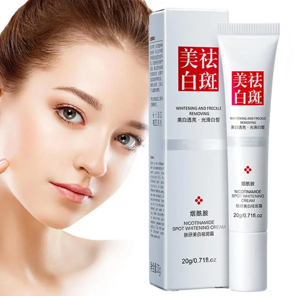 Crème anti-taches & anti-taches de rousseur – Blanchissante, Éclat & Soin du visage