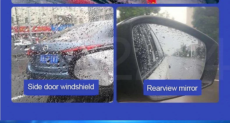 Spray hydrophobe anti-pluie pour vitres de voiture – Nano-revêtement imperméable
