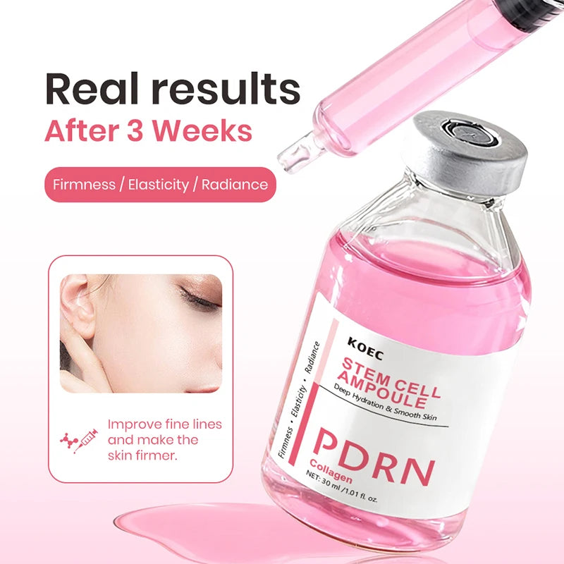 Serum Ampoule PDRN ADN de Saumon - Soin Visage Anti-Age & Reparateur