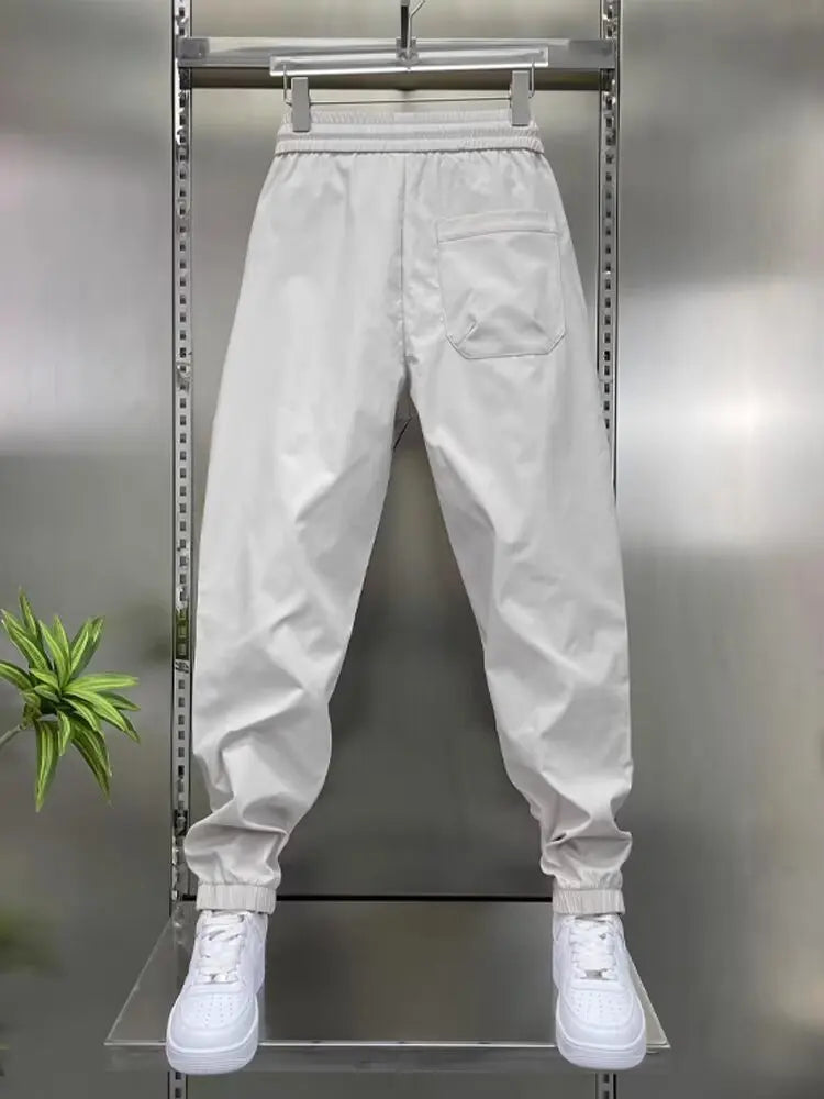 New Men's Joggers Sweatpants Summer Casual Cargo Pants Workout Running Gym Fitness Colorblock Sport trousers Men Clothing