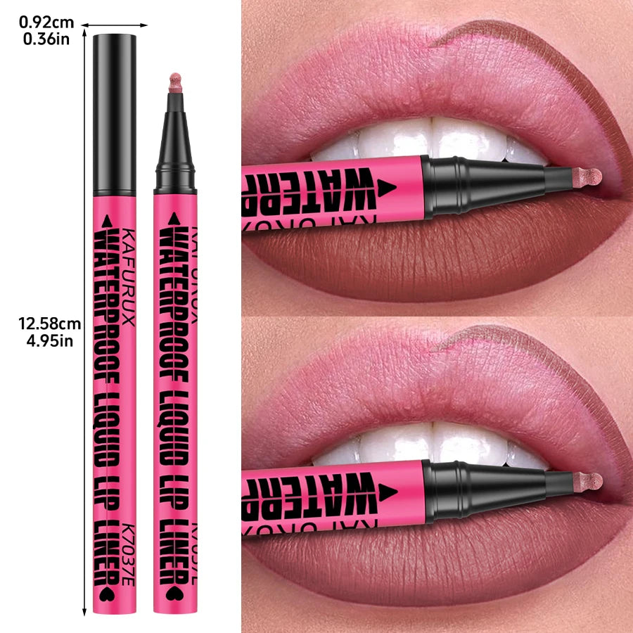 Crayon Lèvres Liquide Mat – 12 Teintes Longue Tenue & Waterproof