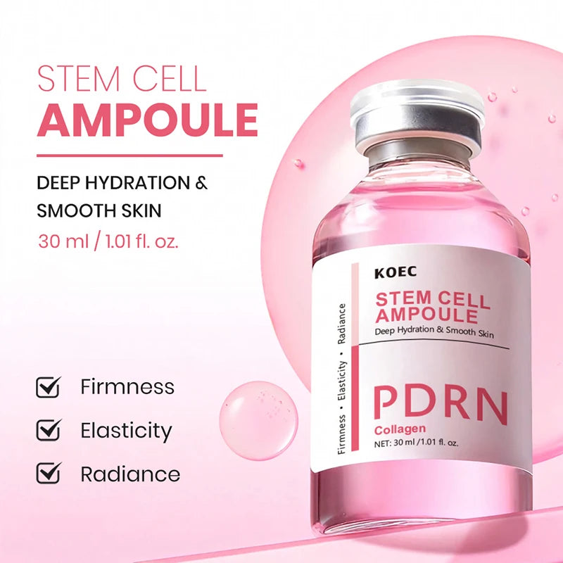 Serum Ampoule PDRN ADN de Saumon - Soin Visage Anti-Age & Reparateur