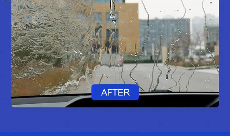 Spray hydrophobe anti-pluie pour vitres de voiture – Nano-revêtement imperméable