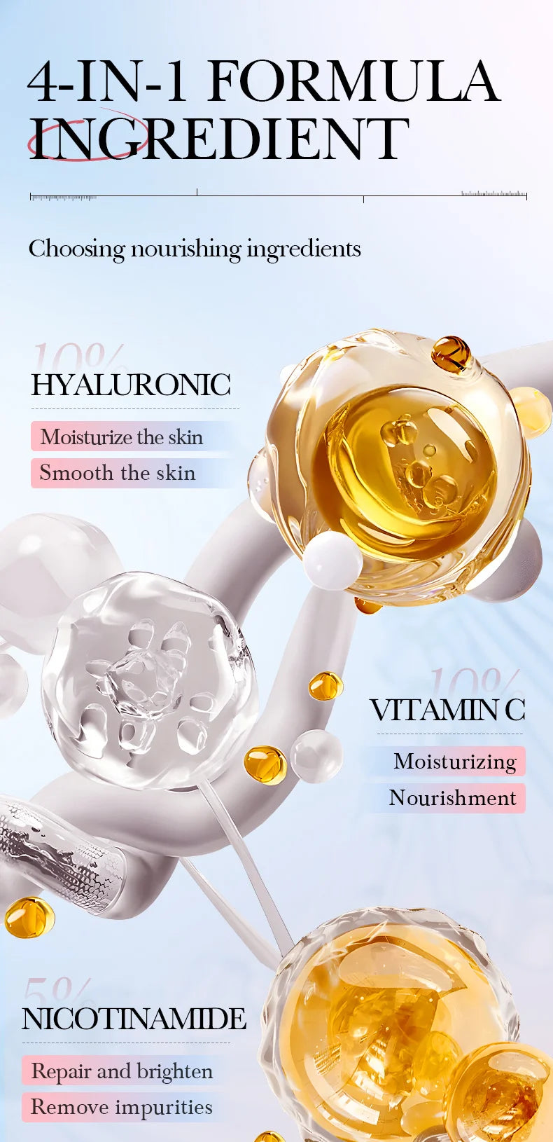 Crème contour des yeux anti-poches & anti-cernes – Rétinol, Anti-rides & Raffermissante