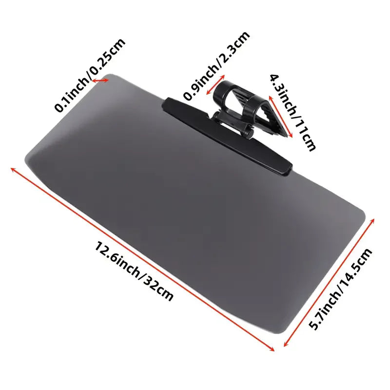 Miroir anti-reflets pour voiture – Protection anti-UV et pare-soleil
