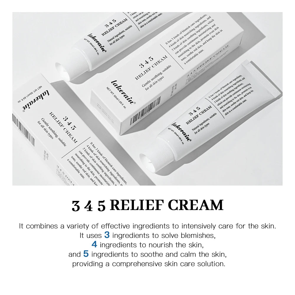 Crème Apaisante 345 – Hydratant Visage Quotidien & Soin Anti-Taches | Tous Types de Peau