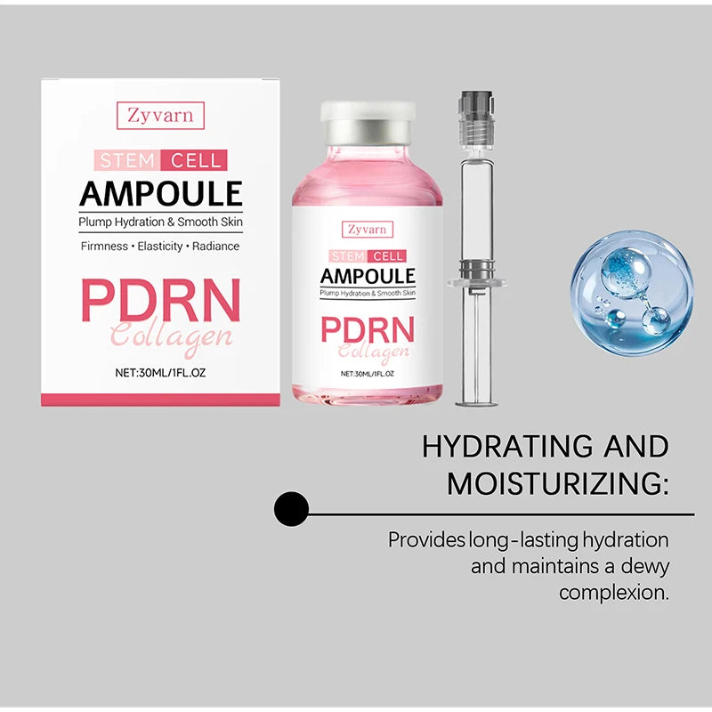 Serum Ampoule PDRN ADN de Saumon - Soin Visage Anti-Age & Reparateur
