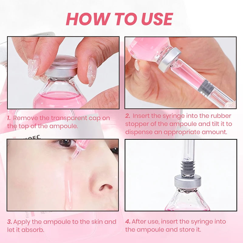 Serum Ampoule PDRN ADN de Saumon - Soin Visage Anti-Age & Reparateur