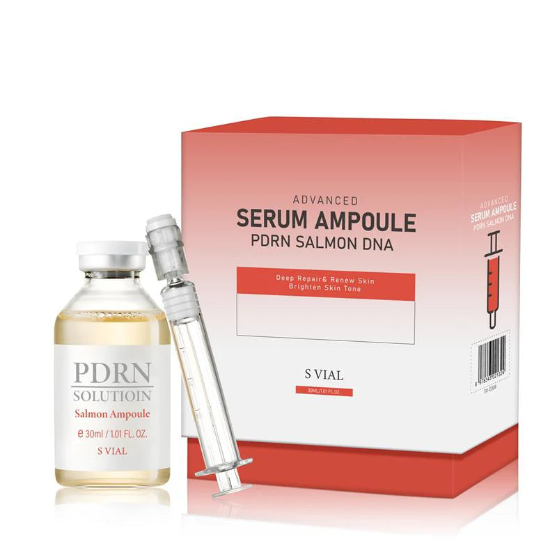 Serum Ampoule PDRN ADN de Saumon - Soin Visage Anti-Age & Reparateur