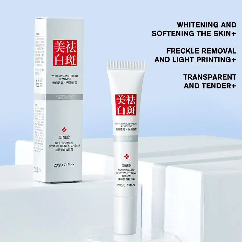 Crème anti-taches & anti-taches de rousseur – Blanchissante, Éclat & Soin du visage