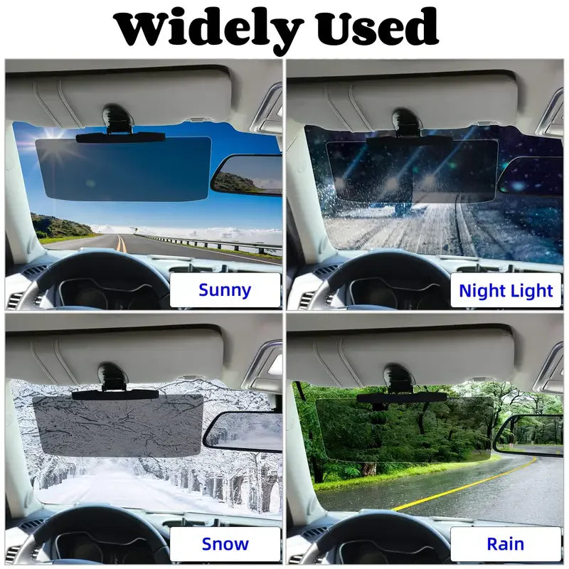 Miroir anti-reflets pour voiture – Protection anti-UV et pare-soleil