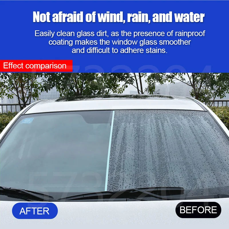Spray hydrophobe anti-pluie pour vitres de voiture – Nano-revêtement imperméable