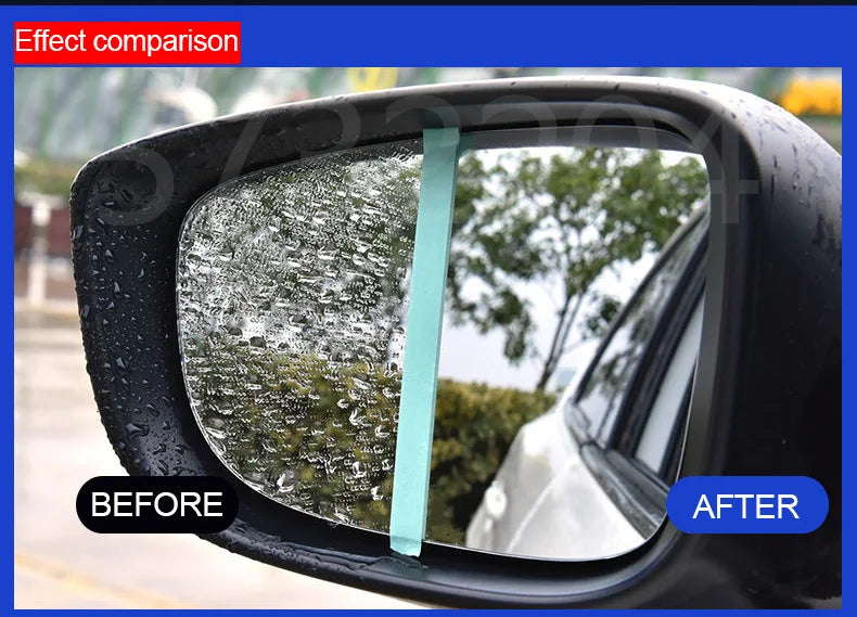Spray hydrophobe anti-pluie pour vitres de voiture – Nano-revêtement imperméable