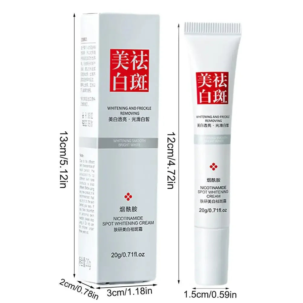 Crème anti-taches & anti-taches de rousseur – Blanchissante, Éclat & Soin du visage