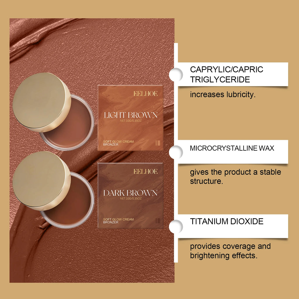 Crème autobronzante & bronzer corps – Hâle naturel sans soleil, Hydratante & Longue durée