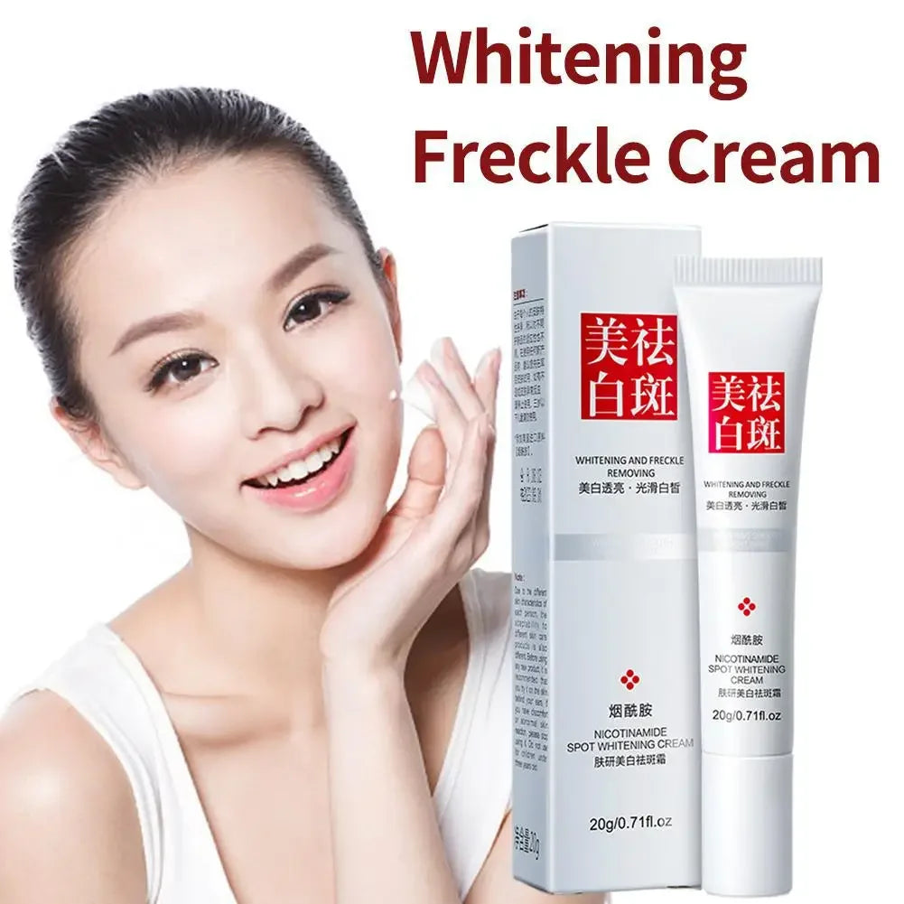 Crème anti-taches & anti-taches de rousseur – Blanchissante, Éclat & Soin du visage