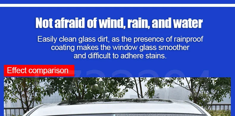 Spray hydrophobe anti-pluie pour vitres de voiture – Nano-revêtement imperméable