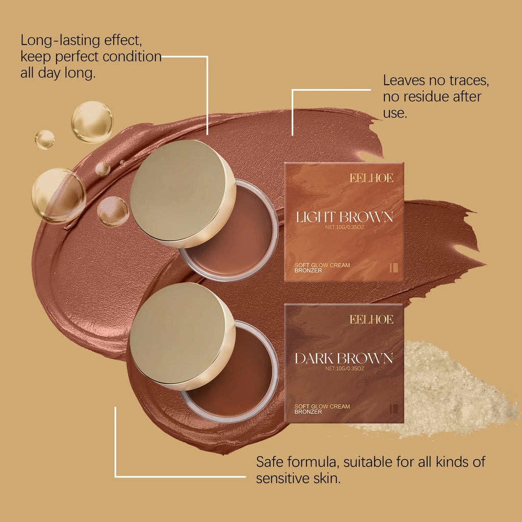 Crème autobronzante & bronzer corps – Hâle naturel sans soleil, Hydratante & Longue durée