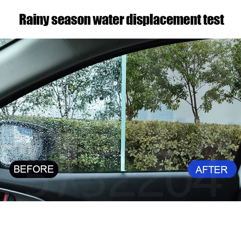 Spray hydrophobe anti-pluie pour vitres de voiture – Nano-revêtement imperméable