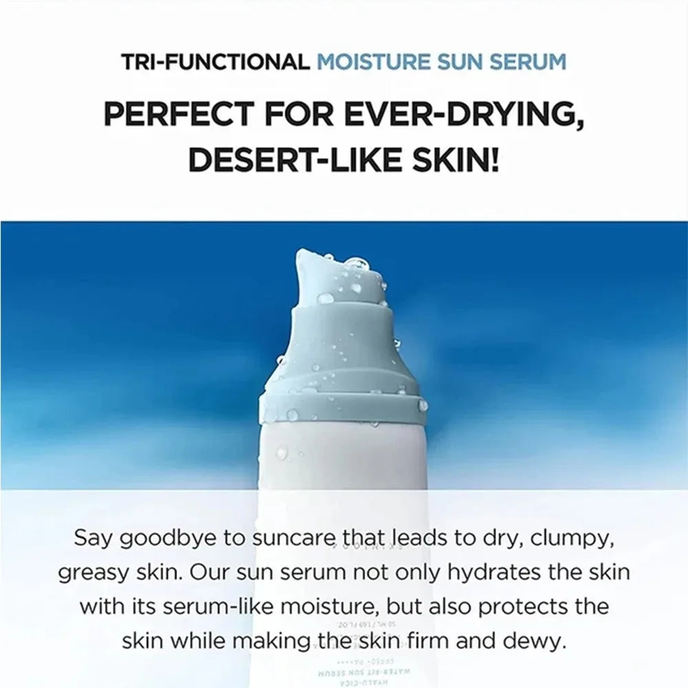 Original 50+ Facial Sunscreen Centella Protector UV Sun Sunblock Skin Whitening Cream Korean Moisturizing Protector Care Body