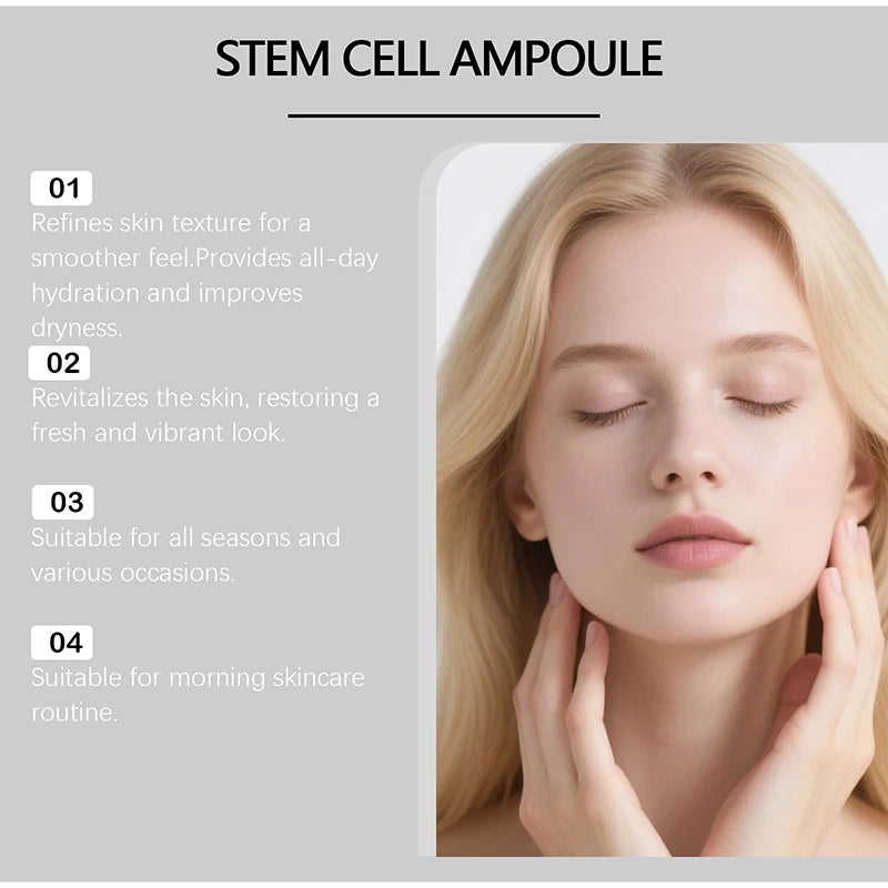 Serum Ampoule PDRN ADN de Saumon - Soin Visage Anti-Age & Reparateur