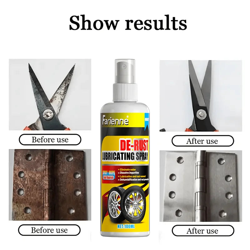 Spray anti-rouille universel – Dérouillant puissant pour jantes & surfaces métalliques