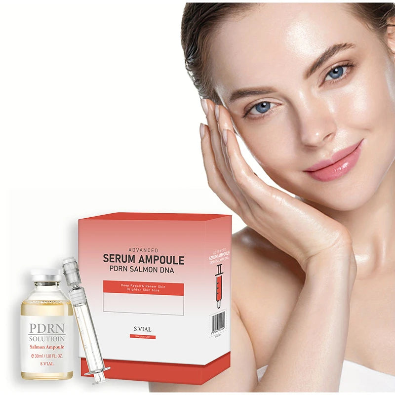 Serum Ampoule PDRN ADN de Saumon - Soin Visage Anti-Age & Reparateur