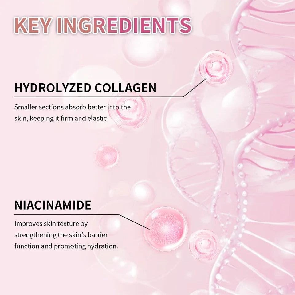 Crème Jelly Collagène & Niacinamide 100ml – Anti-Âge, Raffermissante & Hydratante | Gel Visage Unisexe